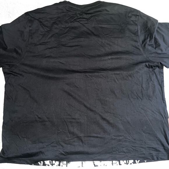 Sean John Mens Black Roaring Tiger King Graphic Black Red T-Shirt Plus size 5XB - Picture 3 of 4